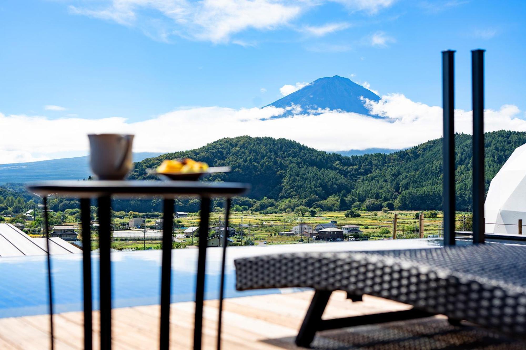 Fuji View And Spa Resort Tsumugi Kawaguchiko 富士河口湖 外观 照片