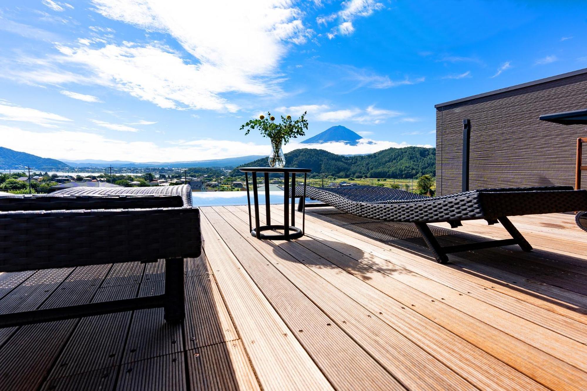 Fuji View And Spa Resort Tsumugi Kawaguchiko 富士河口湖 外观 照片