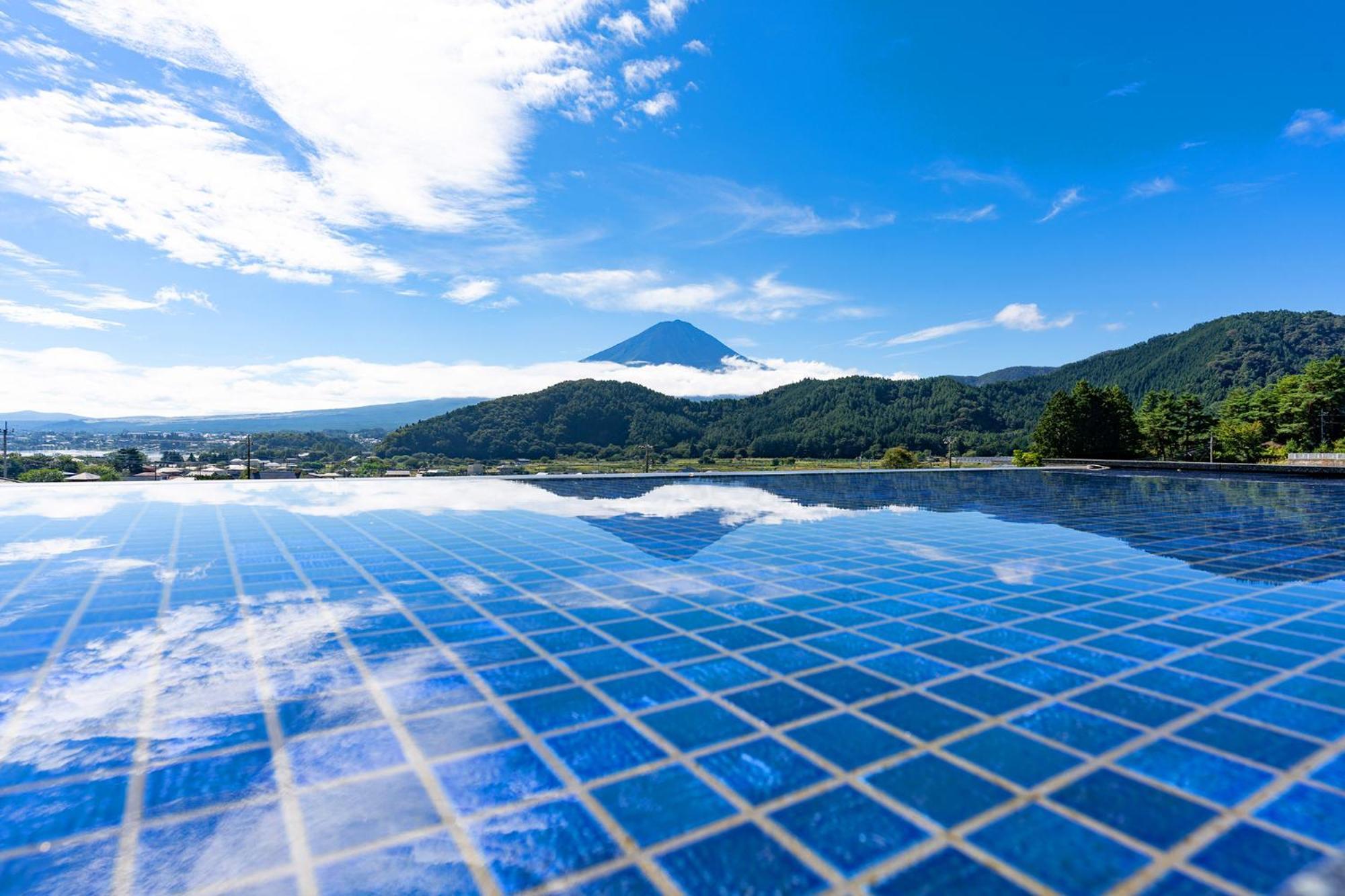 Fuji View And Spa Resort Tsumugi Kawaguchiko 富士河口湖 外观 照片