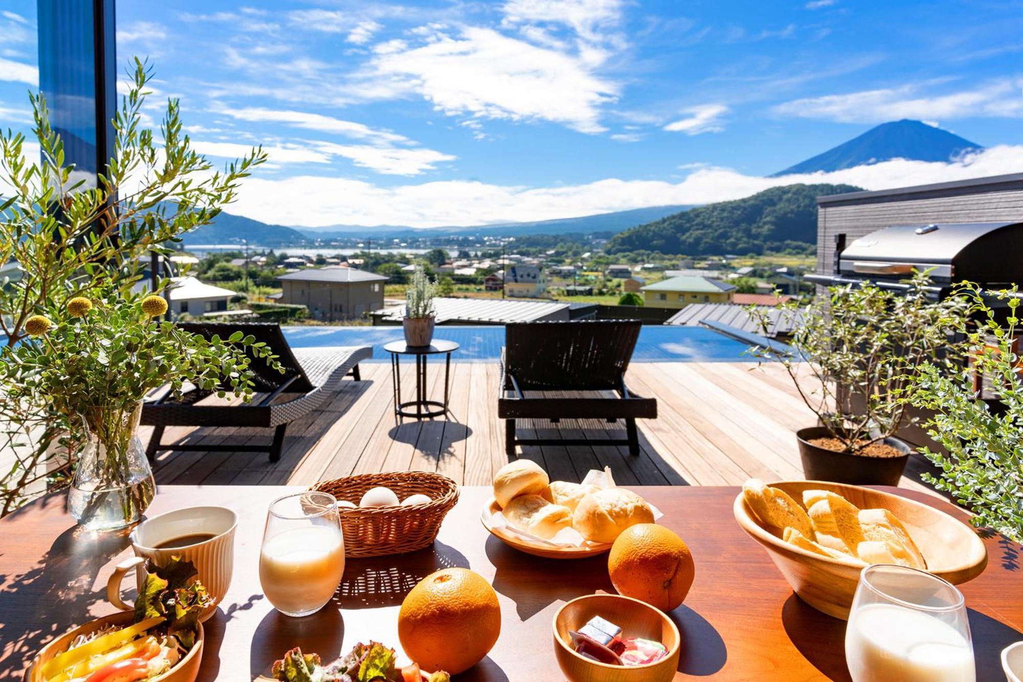Fuji View And Spa Resort Tsumugi Kawaguchiko 富士河口湖 外观 照片