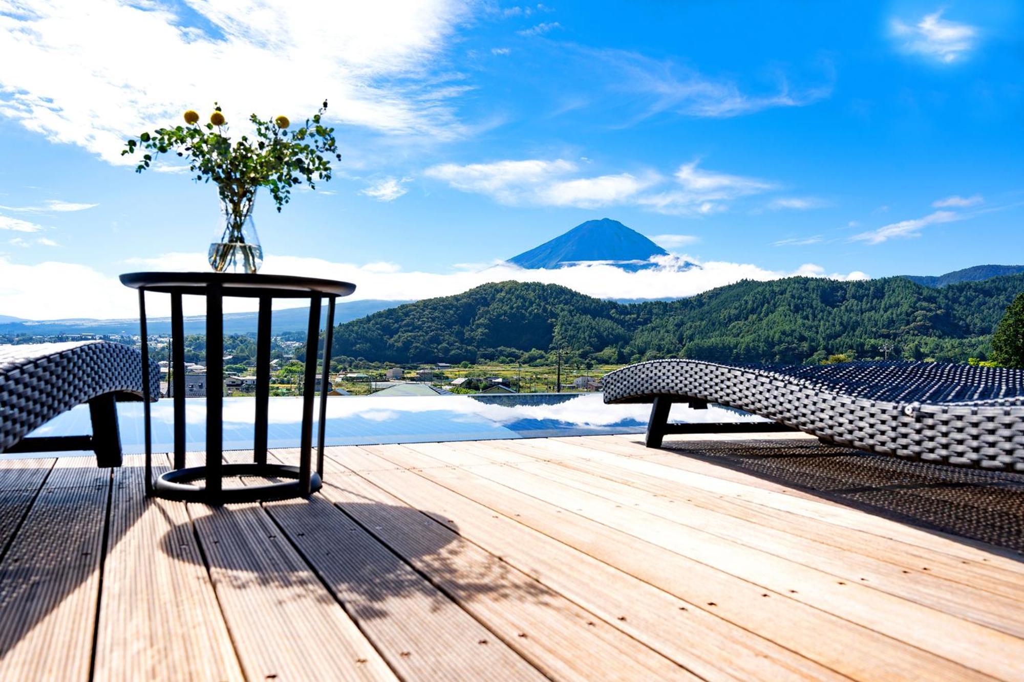 Fuji View And Spa Resort Tsumugi Kawaguchiko 富士河口湖 外观 照片