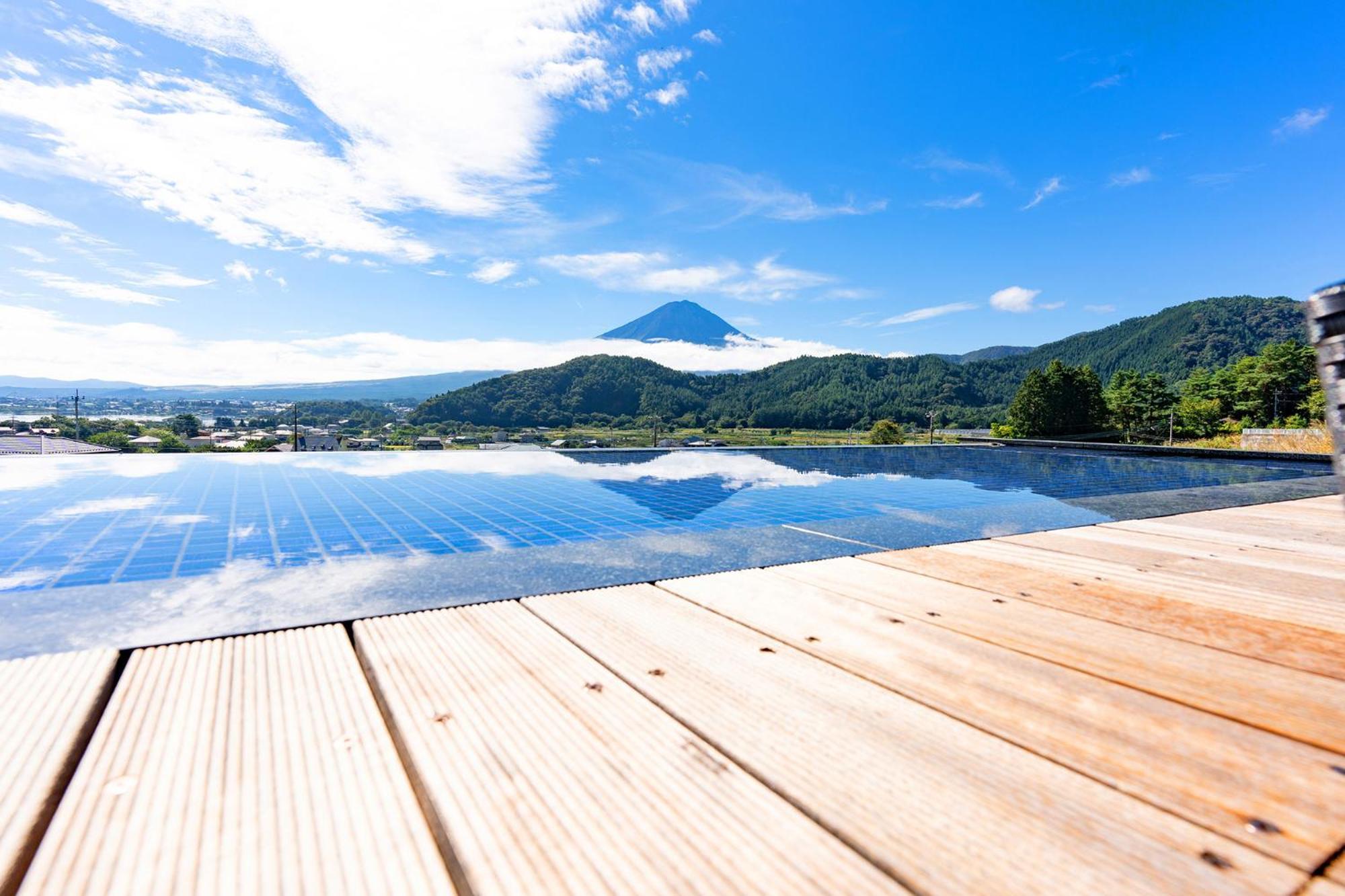 Fuji View And Spa Resort Tsumugi Kawaguchiko 富士河口湖 外观 照片