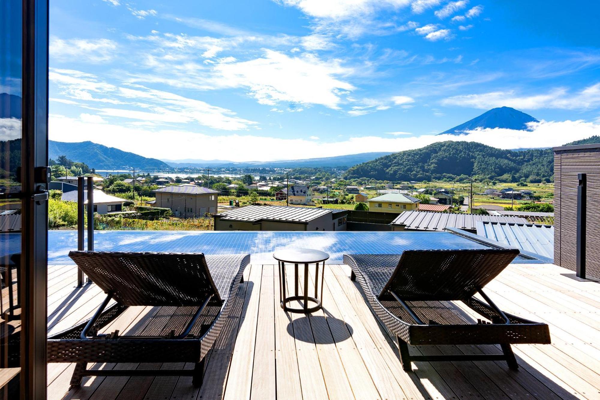 Fuji View And Spa Resort Tsumugi Kawaguchiko 富士河口湖 外观 照片